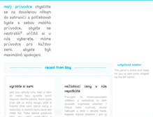 Tablet Screenshot of malypruvodce.cz